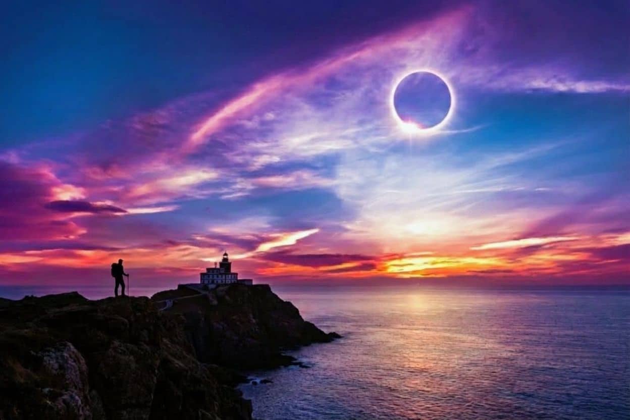 eclipse solar camino de santiago